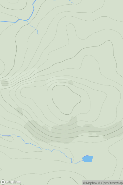 Thumbnail image for Aineabhal [Lewis and Nearby Islands] [NB053197] showing contour plot for surrounding peak
